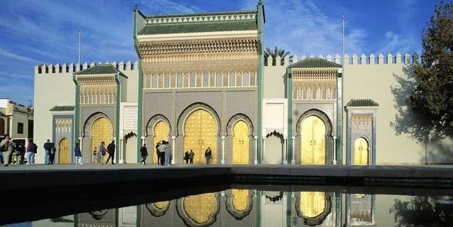 Opulent Royal Palace of Casablanca, a symbol of Moroccan heritage and grandeur.