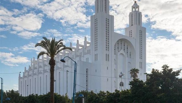 Sacré-Cœur Church of Casablanca, a Casablanca landmark offering panoramic city views.