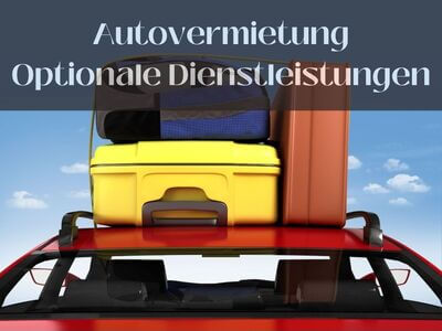 Optionale Dienstleistungen zur Autovermietung