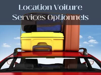 Services optionnels pour la location de voiture