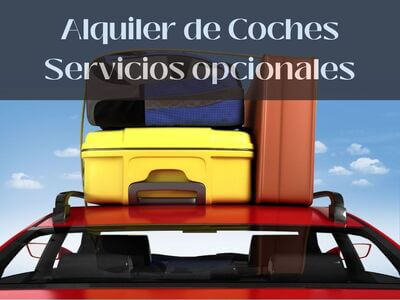 Servicios opcionales de alquiler de coches